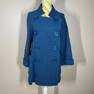 Women's Blue Peacoat